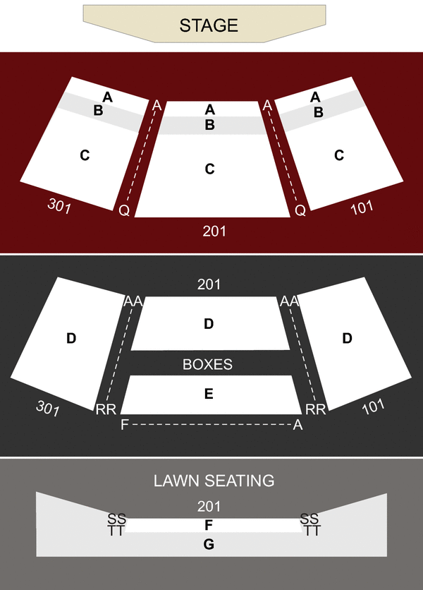 Anselmo Valencia Tori Amphitheatre, Tucson, AZ Seating Chart & Stage